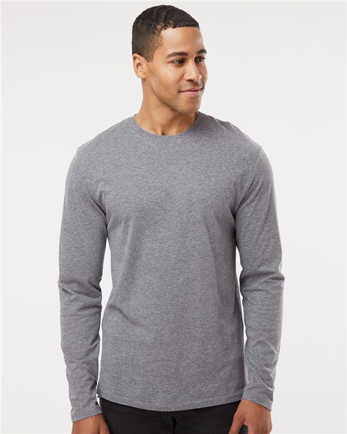 LAT 6918 — Unisex Fine Jersey Long Sleeve Tee — main view