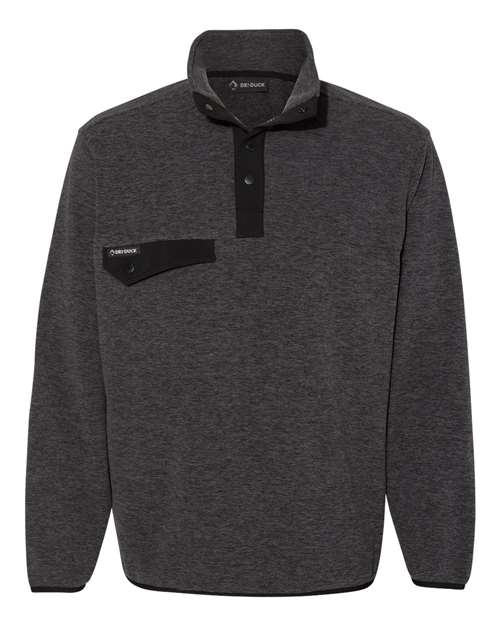DRI DUCK 7352 — Men's Denali Mountain Fleece Pullover — Charcoal