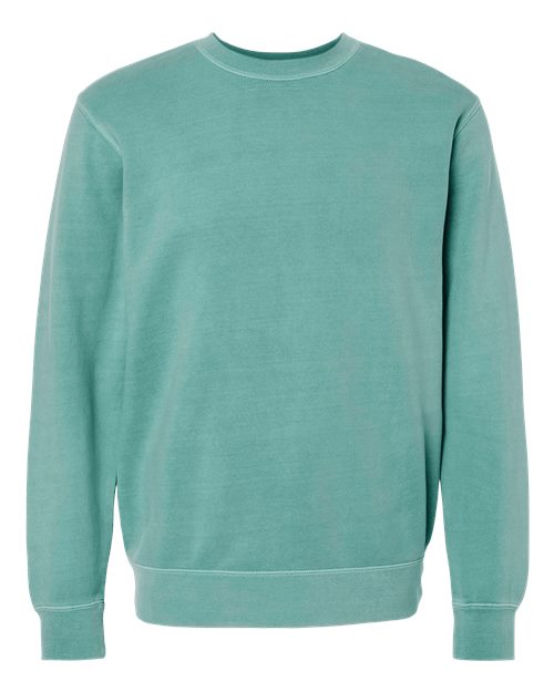 Independent Trading Co. PRM3500 — Unisex Midweight Pigment-Dyed Crewneck Sweatshirt — Pigment Mint