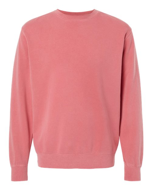 Independent Trading Co. PRM3500 — Unisex Midweight Pigment-Dyed Crewneck Sweatshirt — Pigment Pink