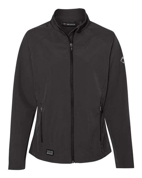 DRI DUCK 9439 — Women's Contour Soft Shell Jacket — Charcoal