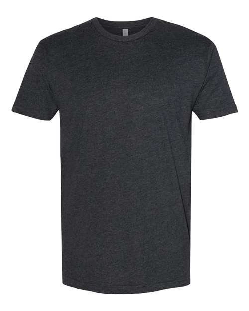 Next Level 6410 — Sueded T-Shirt — Heather Charcoal