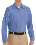 Red Kap SP14 — Men's Industrial Long Sleeve Work Shirt — main view