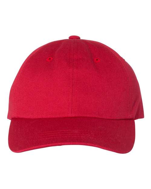 YP Classics 6245CM — Classic Dad Hat — Cranberry