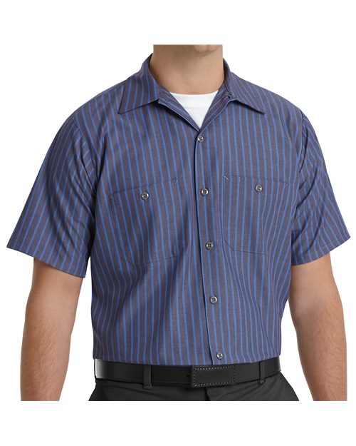 Red Kap SP24 — Men's Industrial Short Sleeve Work Shirt — main view