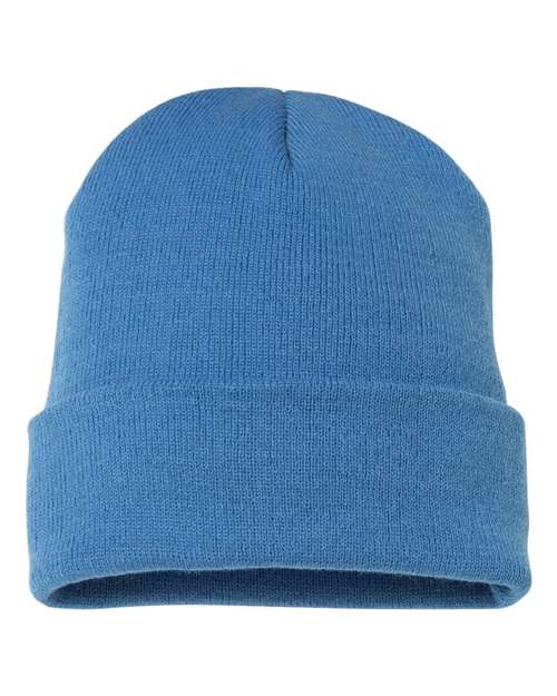 YP Classics 1501KC — Cuffed Beanie — Carolina Blue