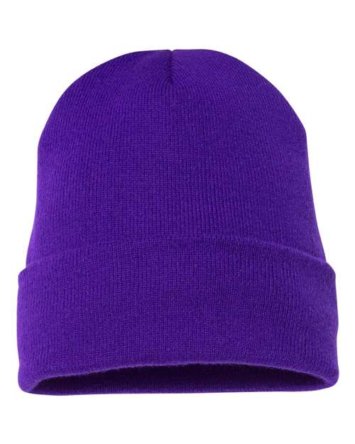 YP Classics 1501KC — Cuffed Beanie — Purple