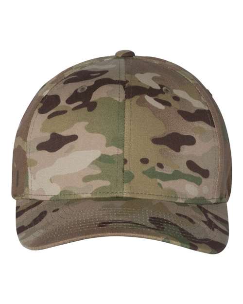 Flexfit 6277 — Cotton Blend Cap — Multicam Green