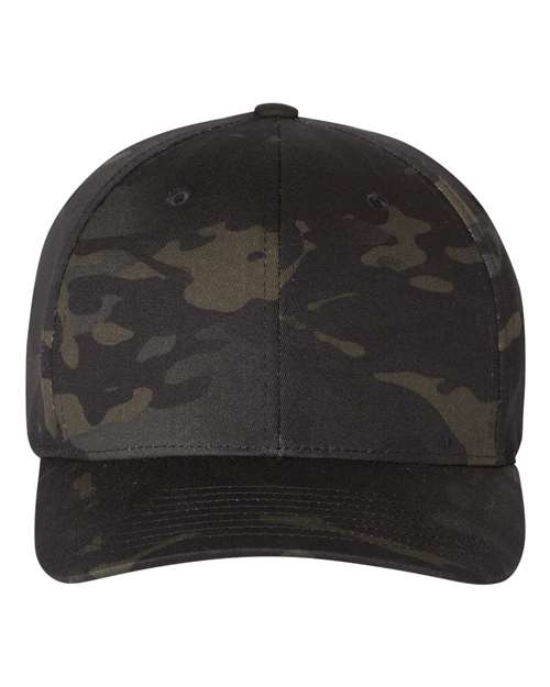 Flexfit 6277 — Cotton Blend Cap — Multicam Black