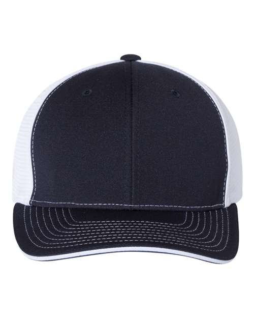 Richardson 172 — Pulse Sportmesh R-Flex Cap — Navy/ White Split