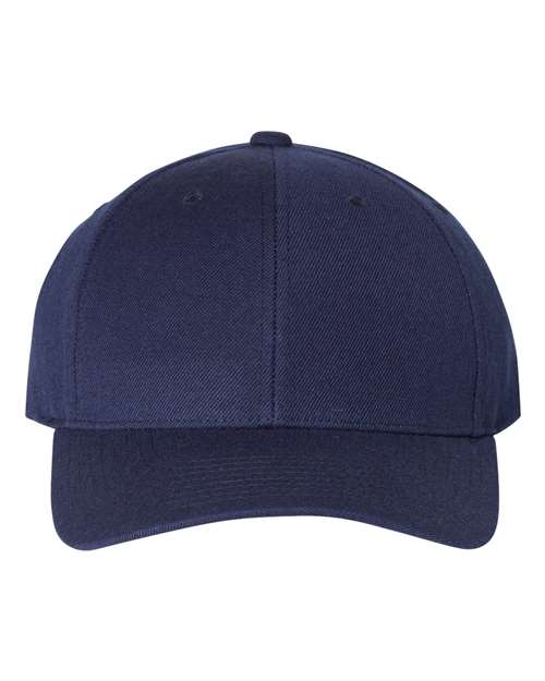 YP Classics 6789M — Premium Curved Bill Snapback Cap — Navy