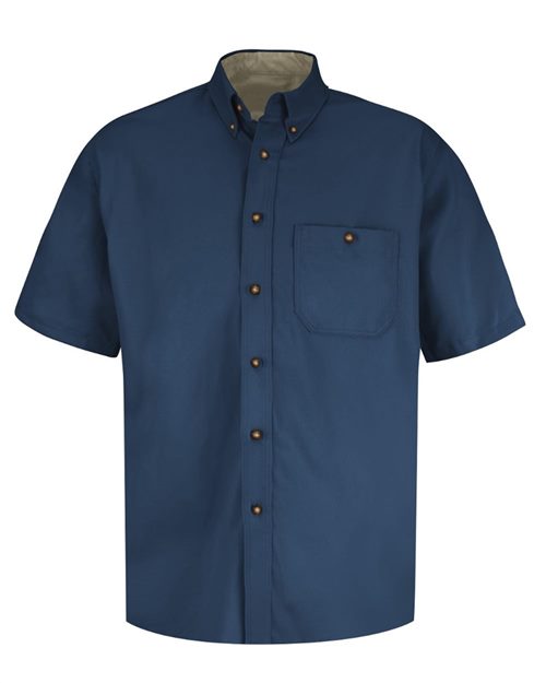 Red Kap SC64 — Men's Short Sleeve 100% Cotton Dress Shirt — main view