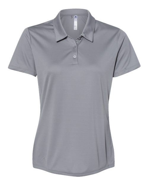 Adidas A231 — Women's Performance Polo — Grey Three