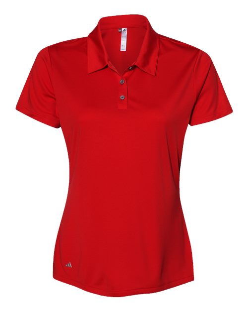 Adidas A231 — Women's Performance Polo — Collegiate Red