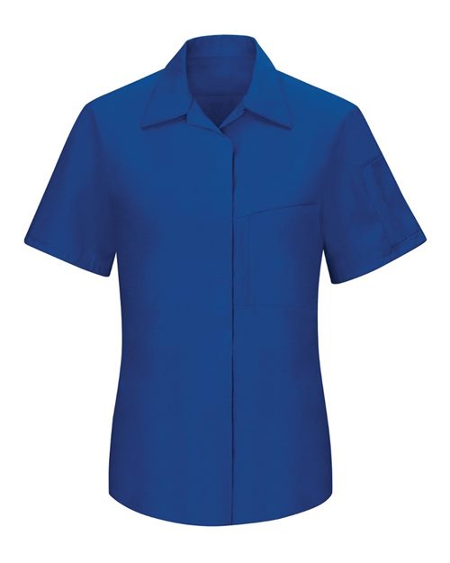 Red Kap SY41 — Women's Performance Plus Short Sleeve Shop Shirt with Oilblok Technology — main view