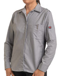 Red Kap SY31 — Women's Performance Plus Long Sleeve Shop Shirt with Oilblok Technology — main view