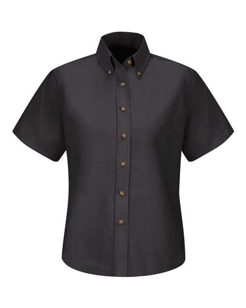 Red Kap SP81 — Women's Poplin Dress Shirt — Black