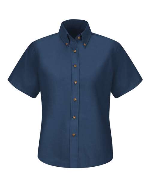 Red Kap SP81 — Women's Poplin Dress Shirt — Navy