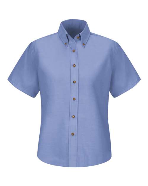 Red Kap SP81 — Women's Poplin Dress Shirt — Light Blue