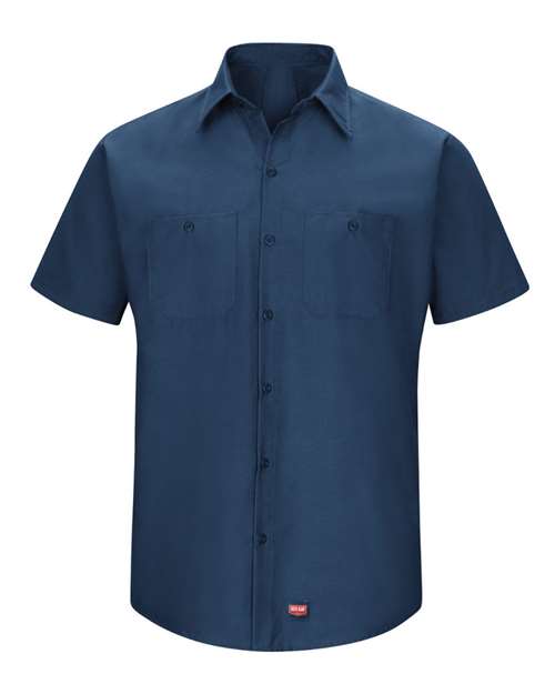 Red Kap SX20 — Men's Mimix™ Short Sleeve Work Shirt — Navy