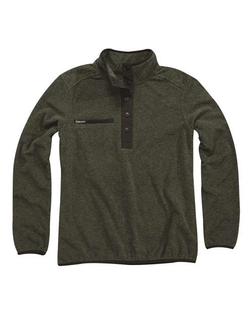 DRI DUCK 9340 — Women's Denali Mountain Fleece Pullover — Fatigue
