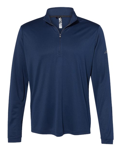 Adidas A401 — Men's Ultimate365 Lightweight Quarter-Zip Pullover — Collegiate Navy