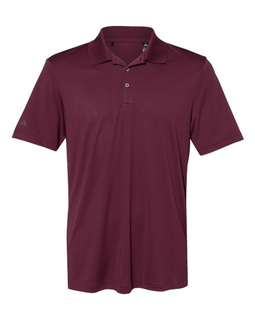 Adidas A230 — Men's Performance Polo — Maroon