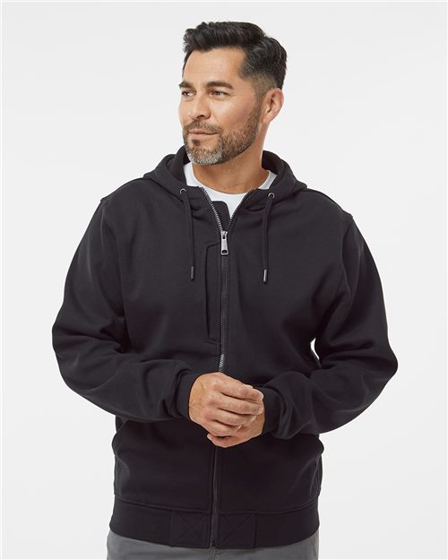 DRI DUCK 7040 — Men's Bateman Bonded Power Fleece 2.0 Full-Zip Jacket — main view