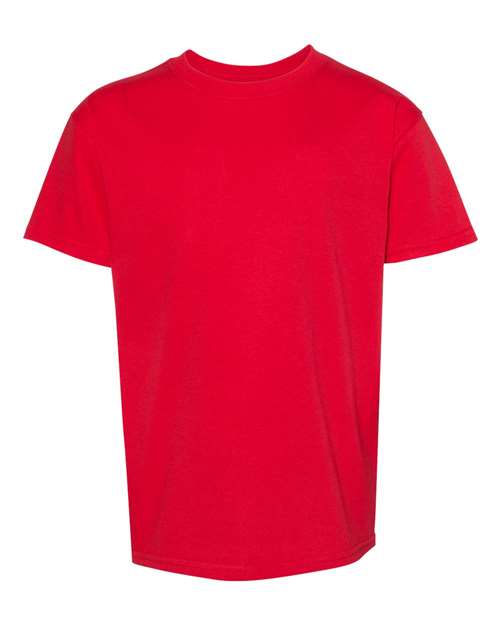 Hanes 5480 — Youth Essential-T T-Shirt — Athletic Red