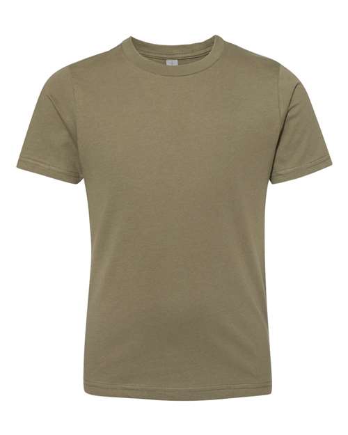 Next Level 3310 — Youth Cotton T-Shirt — Military Green