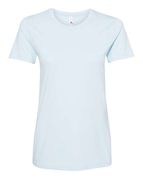 Next Level 3900 — Women’s Cotton T-Shirt — Light Blue