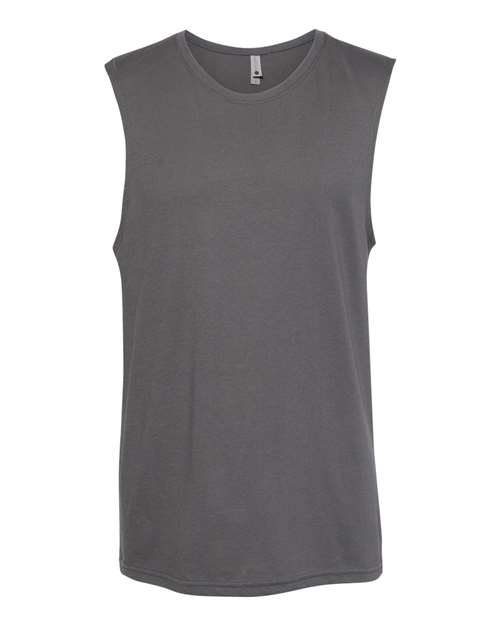 Next Level 6333 — Men's Lightweight Cotton/Poly Muscle Tank — Heavy Metal