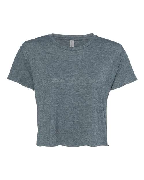 Next Level 5080 — Women's Festival Crop Top — Antique Denim