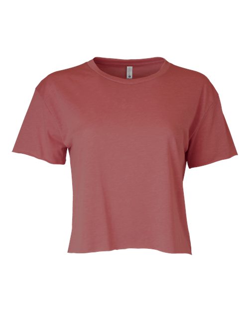 Next Level 5080 — Women's Festival Crop Top — Smoked Paprika
