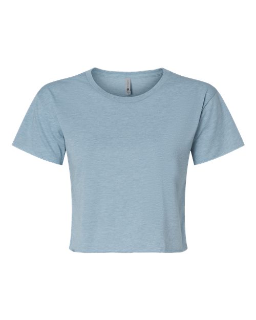 Next Level 5080 — Women's Festival Crop Top — Stonewash Denim
