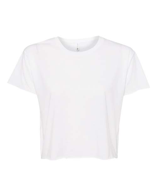 Next Level 5080 — Women's Festival Crop Top — White