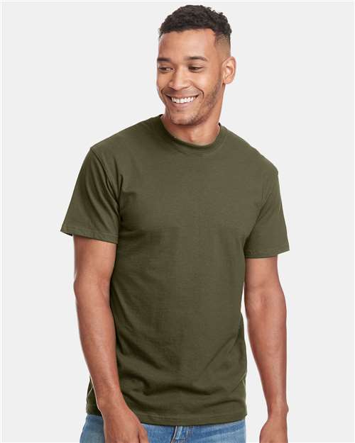 Next Level 7410S — Unisex Power Crew Tee — Military Green