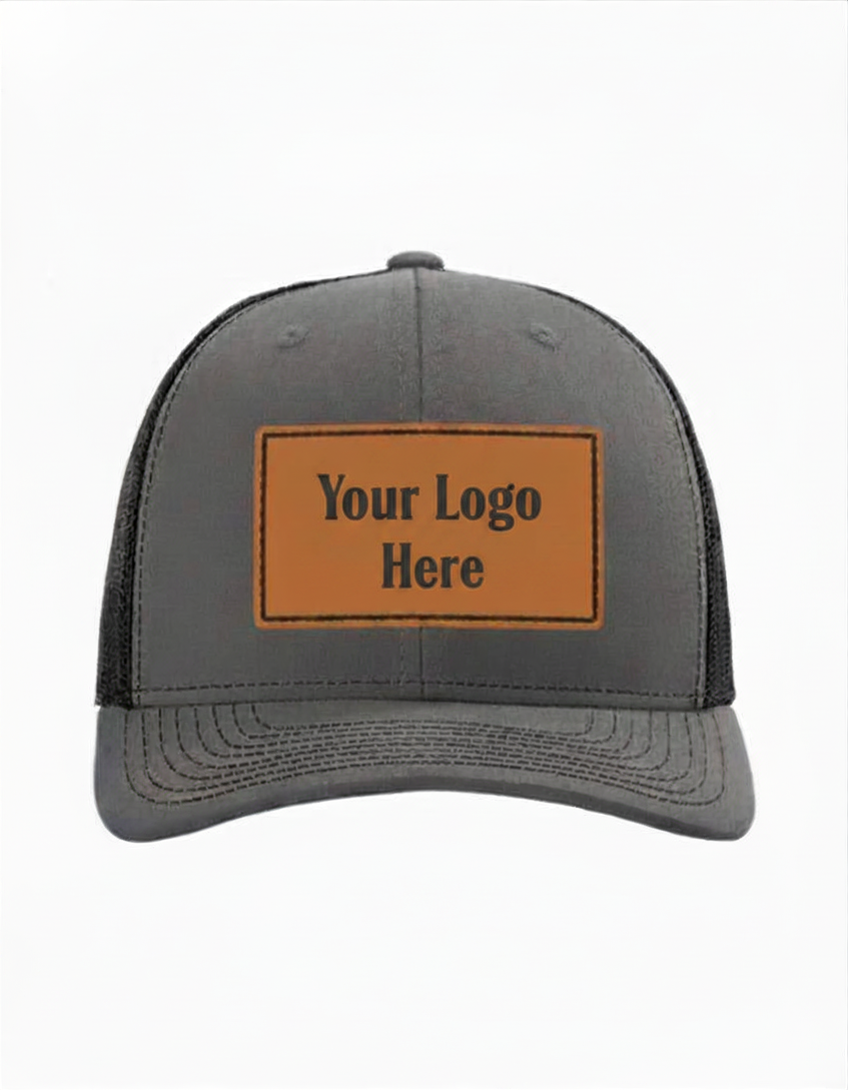 Custom Leather Patch Trucker Hat | Build Your Own | Summit Standard Co.