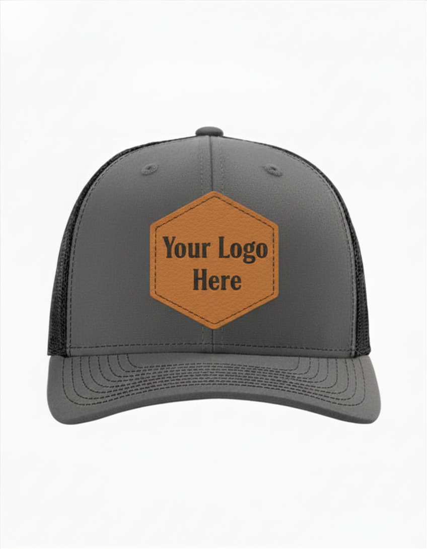 Custom Leather Patch Trucker Hat | Build Your Own | Summit Standard Co.