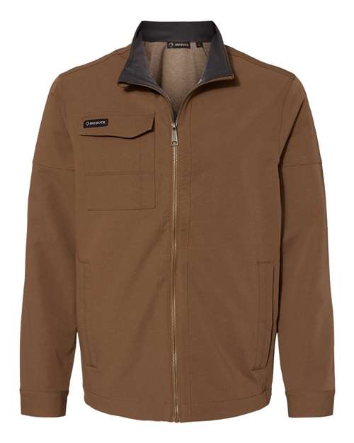 DRI DUCK 5327 — Men's Ace Woven Stretch Soft Shell Jacket — Field Khaki