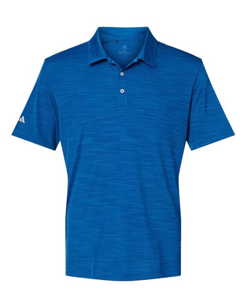 Adidas A402 — Men's Mélange Polo — Collegiate Royal Melange