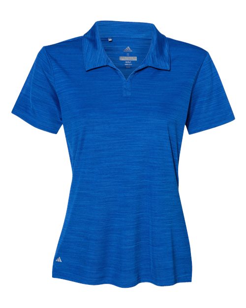 Adidas A403 — Women's Mélange Polo — Collegiate Royal Melange