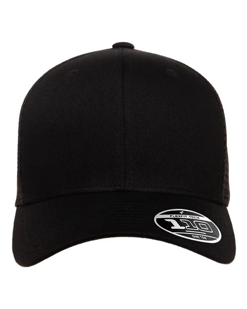 Flexfit 110M — 110® Mesh-Back Cap — Black