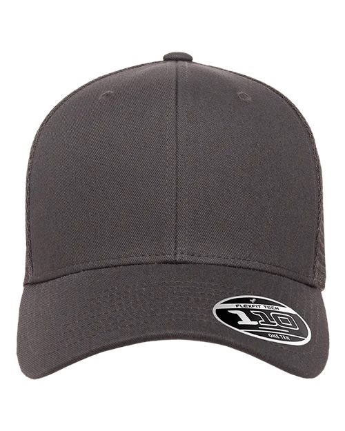 Flexfit 110M — 110® Mesh-Back Cap — Charcoal