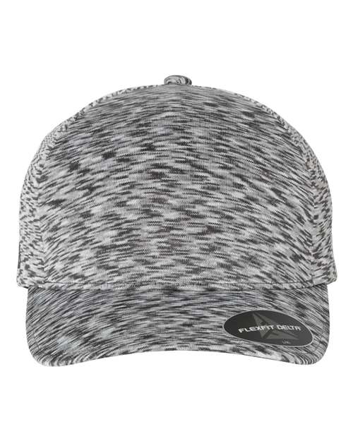Flexfit 280 — Delta® Seamless Unipanel Cap — Mélange Silver