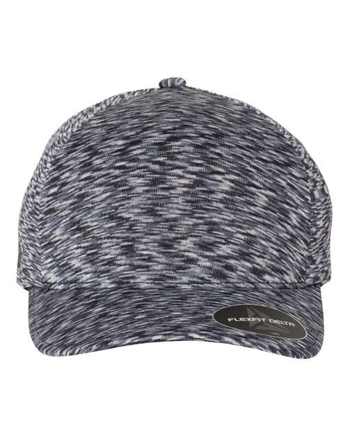 Flexfit 280 — Delta® Seamless Unipanel Cap — Mélange Navy