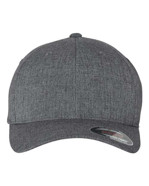 Flexfit 6350 — Heatherlight™ Mélange Cap — Dark Grey