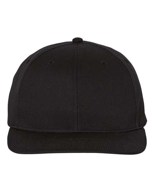 Richardson 212 — Pro Twill Snapback Cap — Black