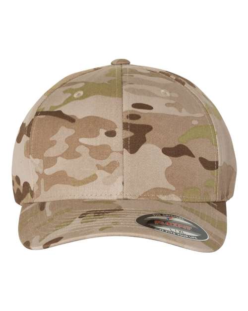 Flexfit 6277 — Cotton Blend Cap — Multicam Arid