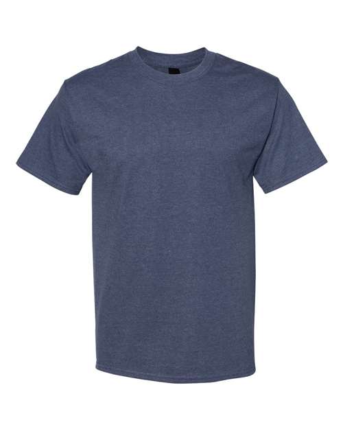 Hanes 5180 — Unisex Beefy-T® T-Shirt — Heather Navy